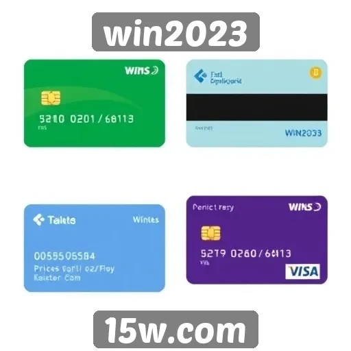 Comparação de métodos de pagamento disponíveis no win2023