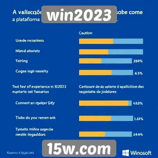 Experiência do usuário no Win2023 avaliada por especialistas